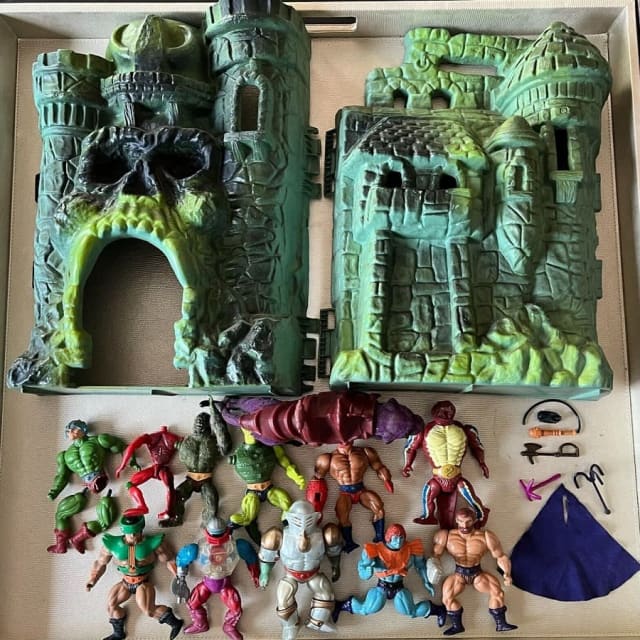 80s TOYS Figures STAR WARS & MASTERS OF THE UNIVERSE He Man motu
