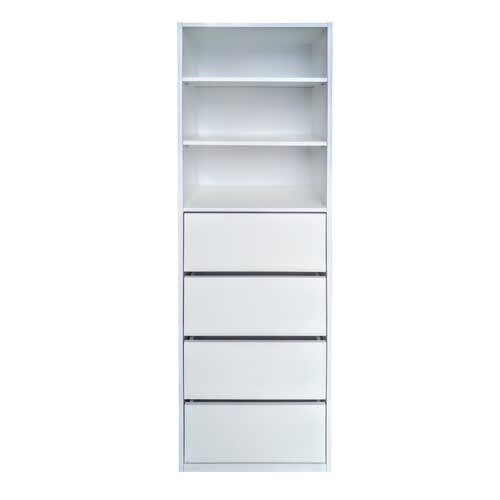 Wardrobe Insert 4 Drawer & 3 Shelf 1800mm high Clothes Storage Unit