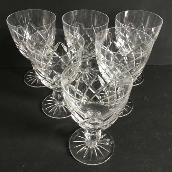 Inwald Crystal Quality Vintage Wine Glasses X 6 - Dinnerware in Kiama ...