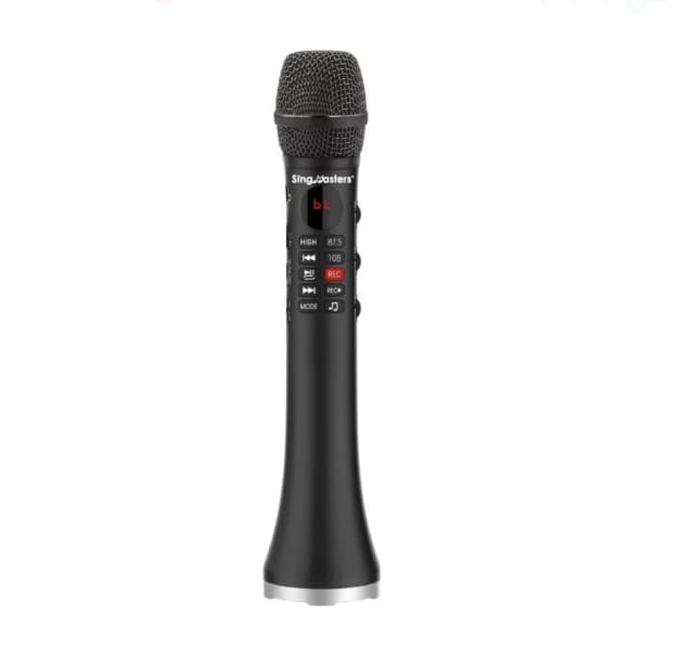 SingMasters Karaoke wireless Microphone Bluetooth speaker carpool