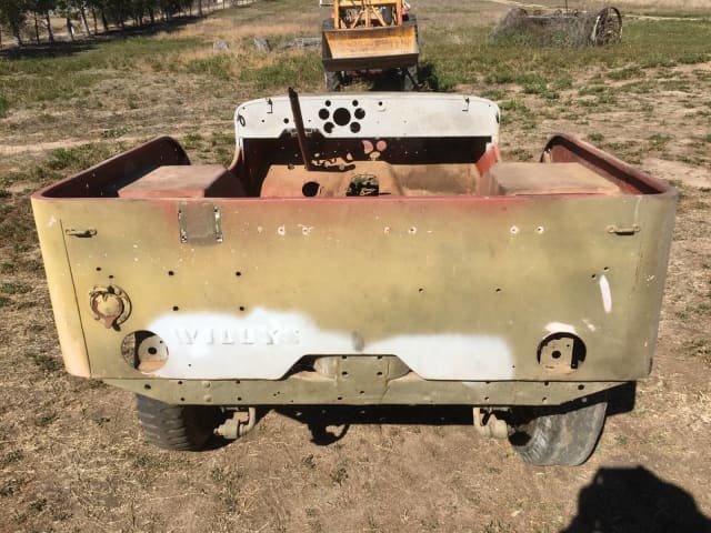 Willys 1941 jeep slat grill body | Cars, Vans & Utes | Gumtree ...