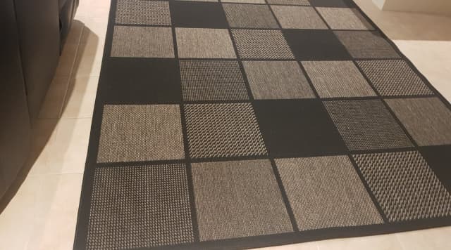 New Hallway Runner Carpet Rug Charcoal 66cm Wide Rubber Backed Essence Per Metre 