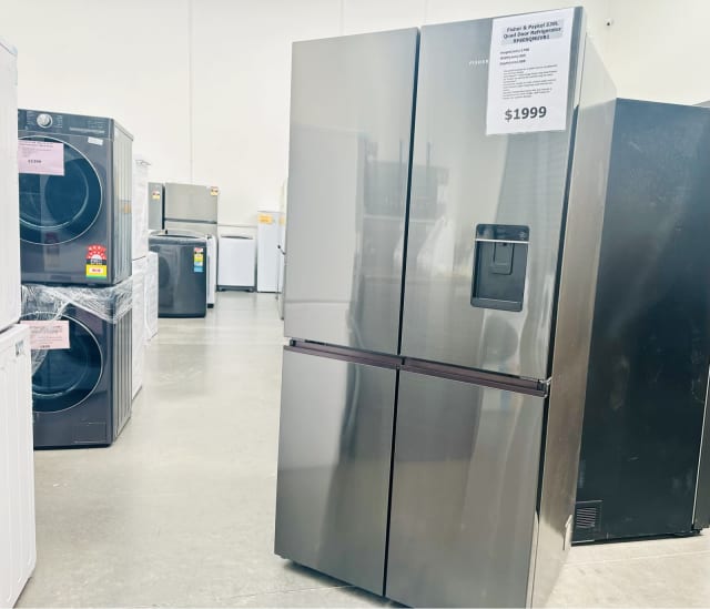 Fisher & Paykel RF605QNUVB1 538L French Door (Black Stainless Steel