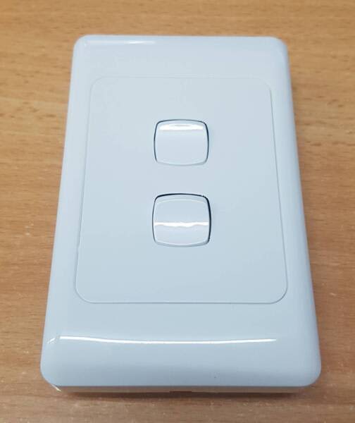 Double Light Switch - Box of 10 - New in Box | Building Materials ...