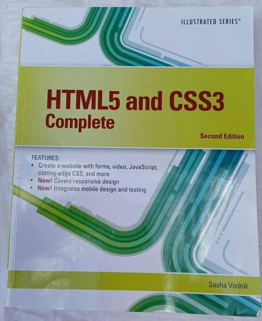 HTML5 and CSS3, Illustrated Complete by Sasha Vodnik (English) Paperbk ...