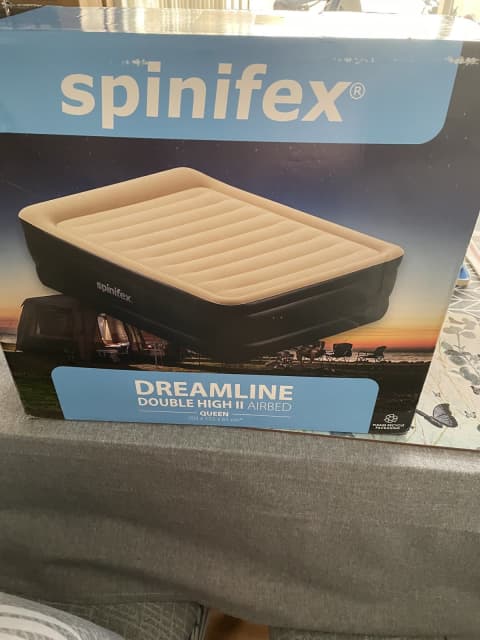 spinifex dreamline double high ii airbed