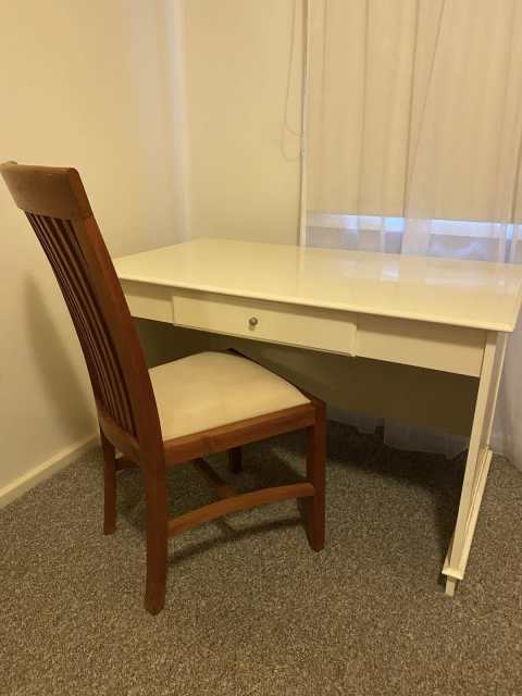 Office desk / study desk - cream - Desks in Sutherland NSW | Gumtree ...