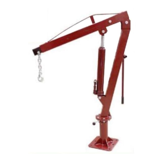 CRANE 2000 LB Swivel Base Hyd. Lifting Crane Hoist Part No. CRSC2T