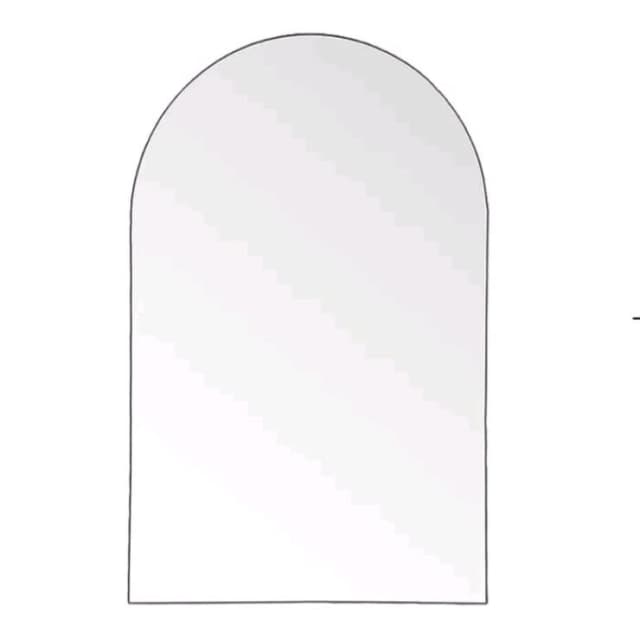 MANSOUR FLOOR OR WALL MIRROR (HUGE!!) WHITE 215CM X 140CM BARGAIN