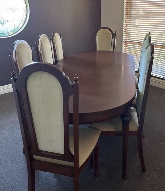 Dining Table & Chairs (8) - Dining Tables in Joondalup WA | Gumtree ...