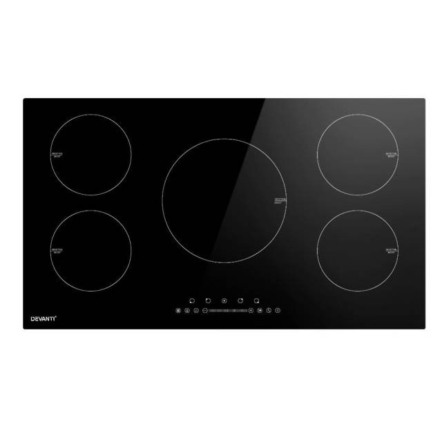 Induction Cooktop 90cm Electric Cooker Cooktops & Rangehoods in