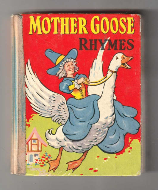 MOTHER GOOSE RHYMES / Rare Vintage HC Illus Ismena Mermagen | Children ...