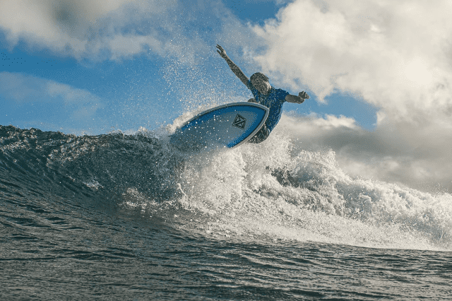 scott burke flying fish surfboard