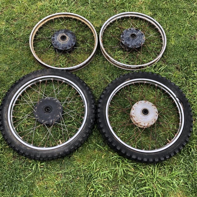Wheels for cycle cart, or ct110 or ct90 will post Motorcycle