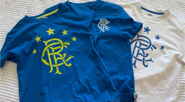 Rangers shirts - Gumtree