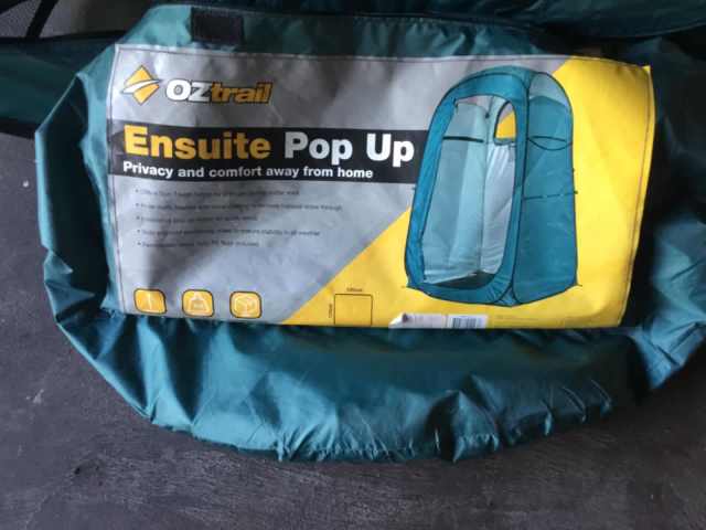 Ensuite pop up shower/toilet tent - Oztrail - Camping & Hiking in ...