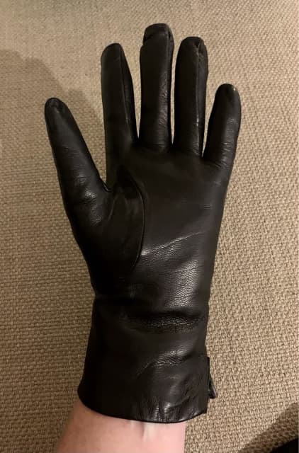 fownes fur lined leather gloves