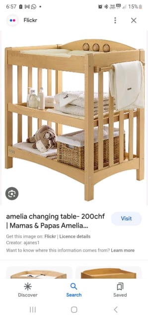 Mamas and papas 2024 amelia changing table