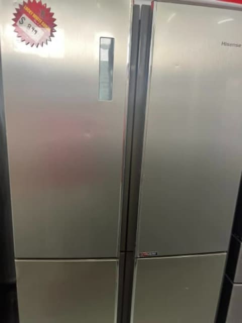 hisense french door fridge 695l