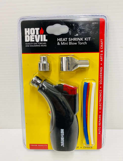 Hot Devil Hd911 Heat Shrink Kit And Mini Blow Torch Power Tools Gumtree Australia Brimbank