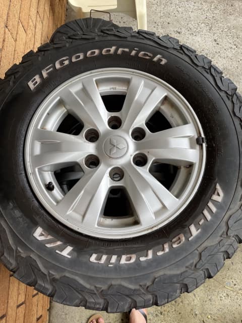 Mitsubishi Triton Wheels BFGoodrich KO2 AT tyres | Wheels, Tyres & Rims ...