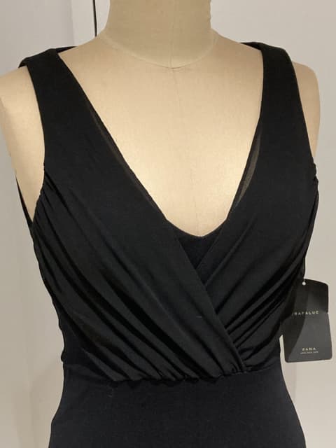 Zara black dress new sz S LBD new with labels | Dresses & Skirts ...