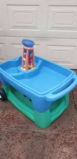 Little Tikes Sand & Water Table on wheels with lid | Toys - Outdoor ...