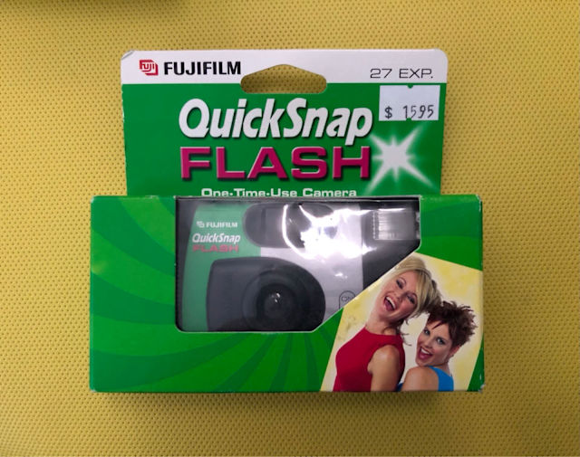 Fujifilm Quicksnap Flash One Time Camera Non Digital Cameras