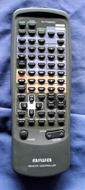 Genuine Aiwa Rc Tn Ex Audio System Remote Control Other Audio Gumtree Australia Moreland