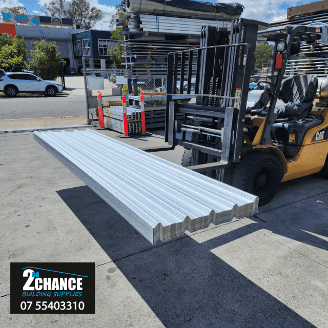 NEW FACTORY SECONDS ZINC ROOFING CORRO & TRIMDEK 11.50 L/M