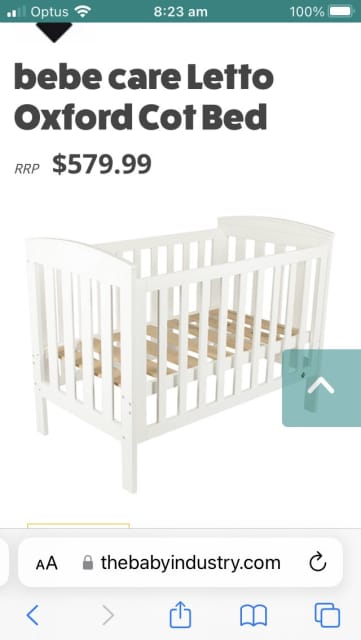 Bebe care 2025 oxford cot