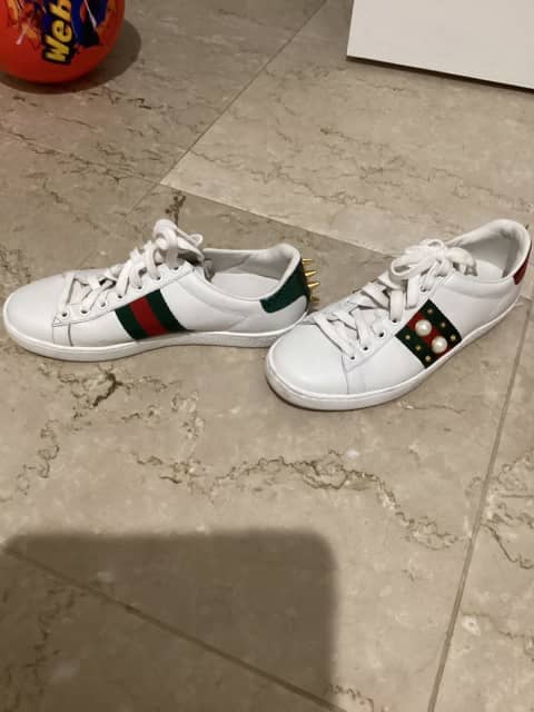 Gucci white sneaker( women shoes) | Women's Shoes | Gumtree Australia  Strathfield Area - Homebush | 1309618131