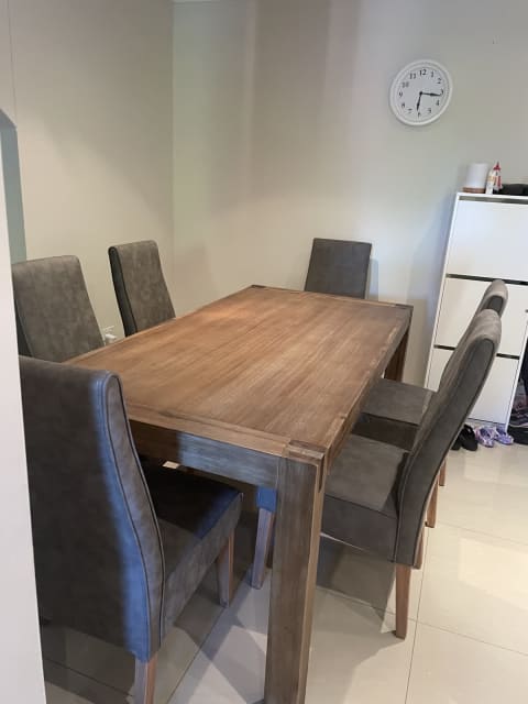 black dining table ebay