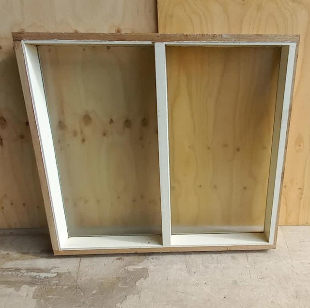 1100mm x 1210mm Fixed Timber Framed Window Building Materials