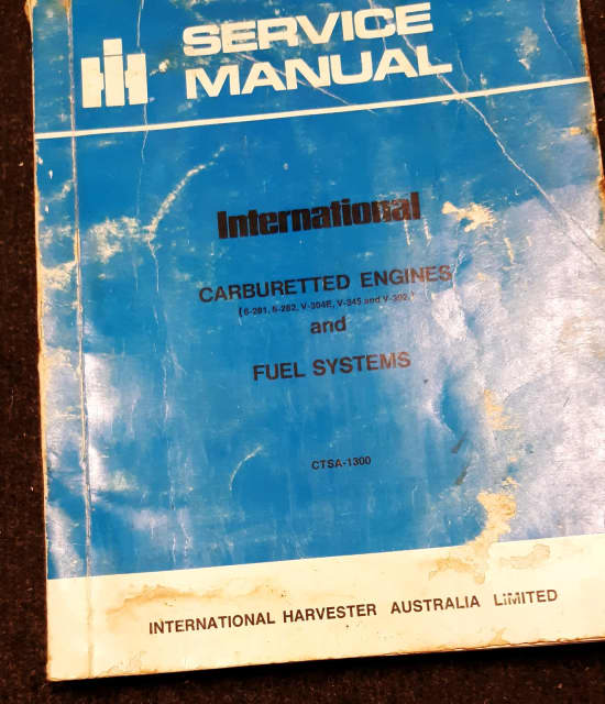 International engine manual 6 cylinder and V8 engines Engine, Engine
