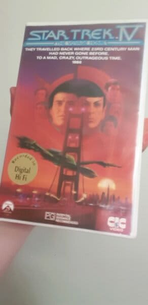 Star trek 4 IV the voyage home vintage vhs video tape | Collectables ...