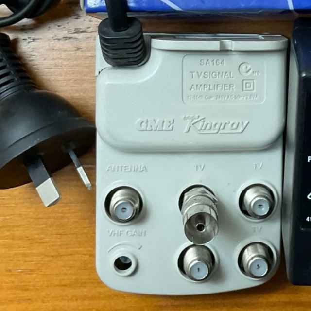 Kingray TV Antenna Splitter Signal Amplifier Other Electronics
