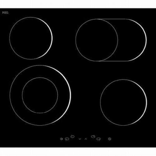 Euromaid 60cm 4 Element Ceramic Glass Touch Cooktop Model TCW4