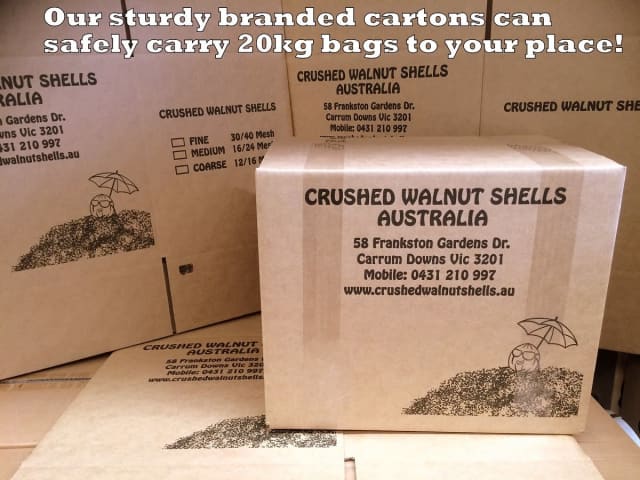 1kg $15 Coarse Crushed Walnut Shells for Sandblasting, Craft, Pin Cushions
