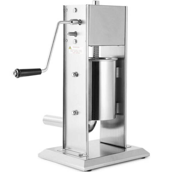 7L Sausage Filler Stuffer Maker 304 Vertical Meat Machine Filler