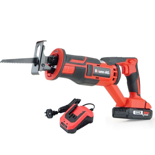 BAUMRAG Reciprocating Saw 20V Cordless Lithium Electric Saber Recip