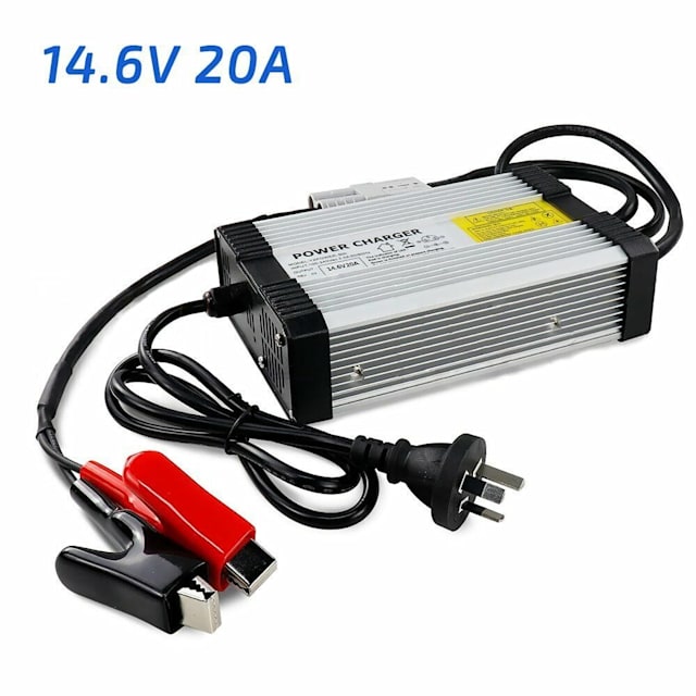 14.6V Lithium 12V 20A AC/DC Battery Charger For Lithium Iron Power
