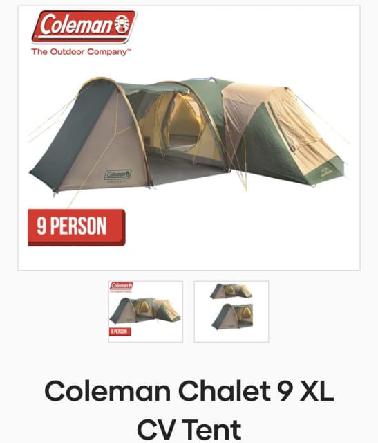 Coleman chalet shop