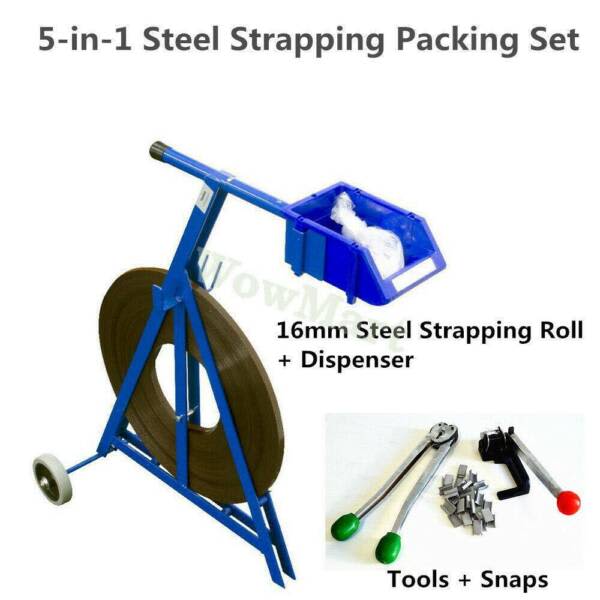 Wowmart 16mm Steel Strapping/ Manual Packing Machine / Dispenser