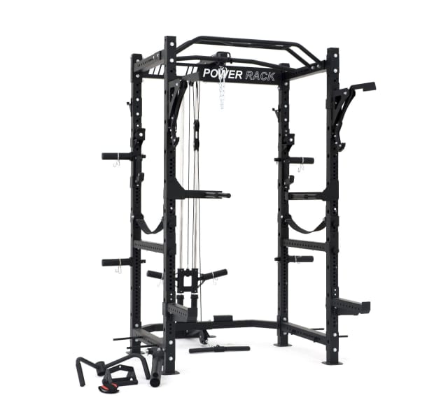 Trojan PowerPro Power Rack Lat Pull Down & Low Row NEW ! | Gym ...