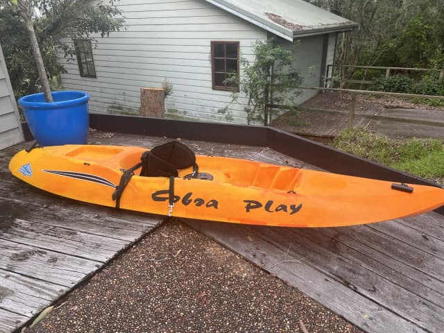 Cobra play kayak with paddles, seat , safety jacket and wheels | Kayaks ...