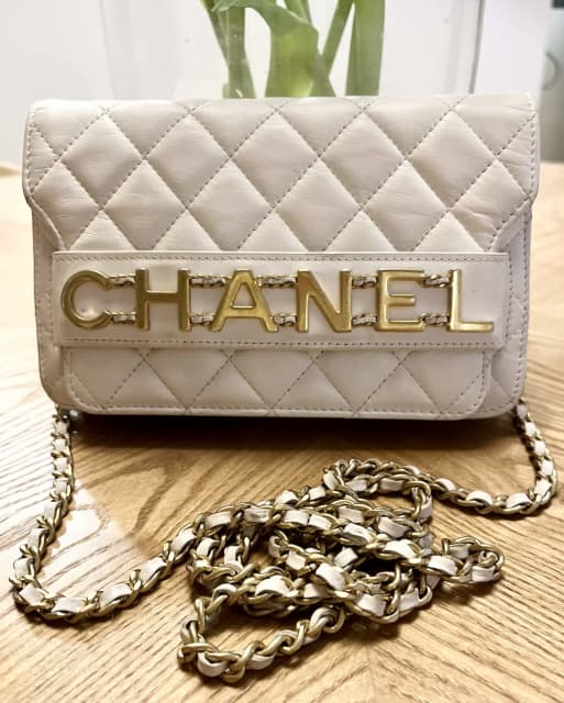 Chanel Boy Wallet on Chain WOC Black Lambskin Gold Hardware  Coco Approved  Studio