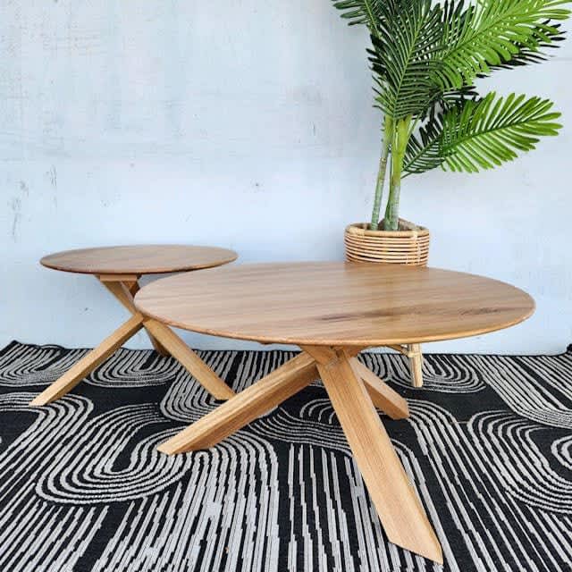 ‘BRONTE’ Round Coffee Table 950mm (Brand New) Coffee Tables Gumtree