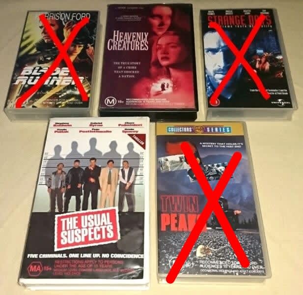 * VHS Tapes * MYSTERY / THRILLER / TRUE CRIME * Other Books, Music