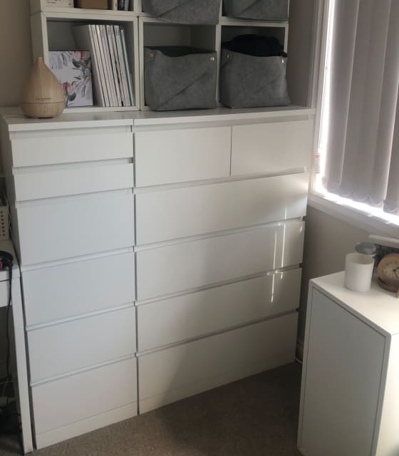 IKEA 2 Chests of Drawers white (sold together or separately